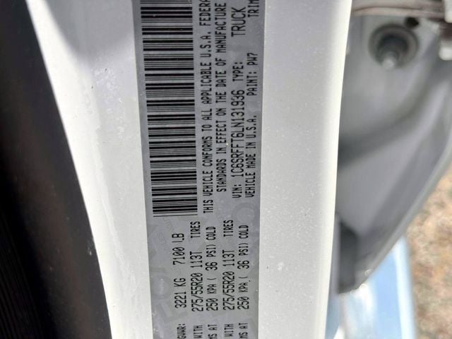 2020 RAM 1500 Big Horn Crew Cab 4x4 5'7' Box