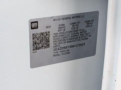 2022 Chevrolet Malibu FWD LT
