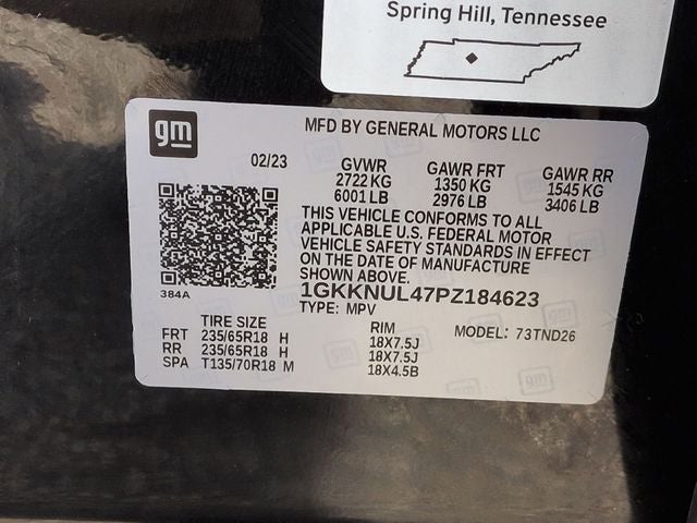 2023 GMC Acadia AWD SLT