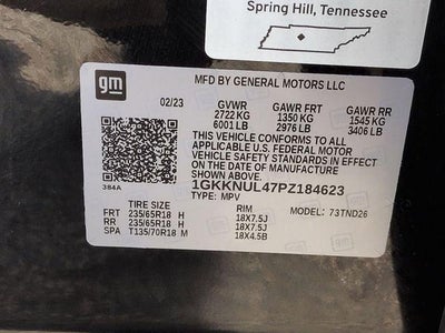 2023 GMC Acadia AWD SLT