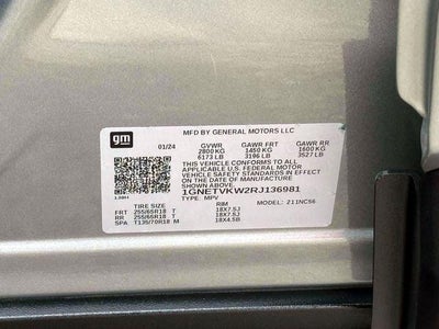 2024 Chevrolet Traverse Limited AWD LT Cloth