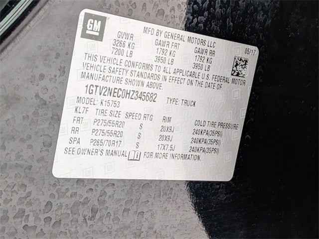 2017 GMC Sierra 1500 SLT