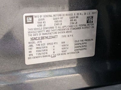2017 Chevrolet Trax LT