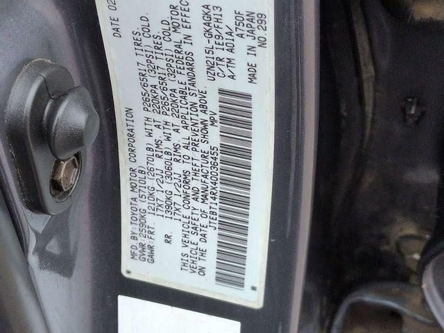 2004 Toyota 4Runner SR5 V8