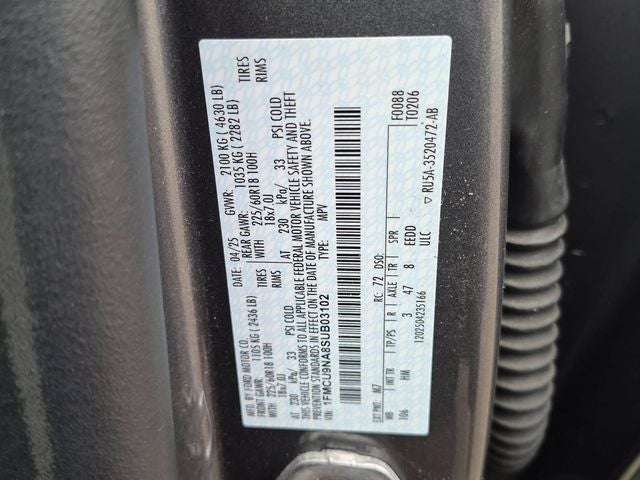 2025 Ford Escape ST-Line Select