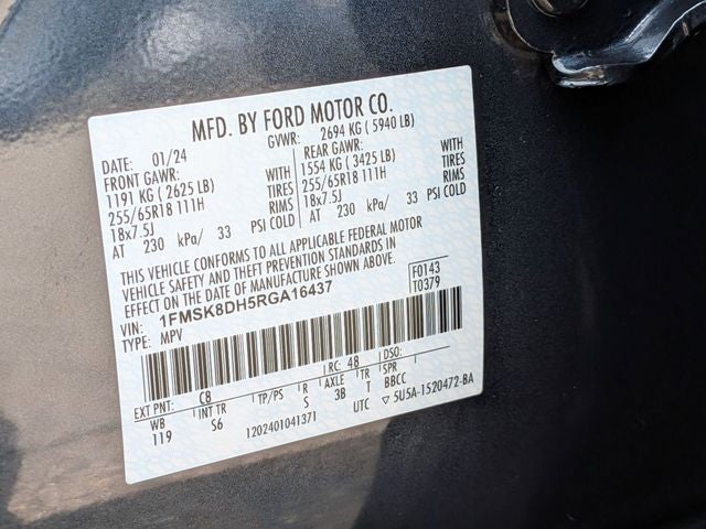 2024 Ford Explorer XLT