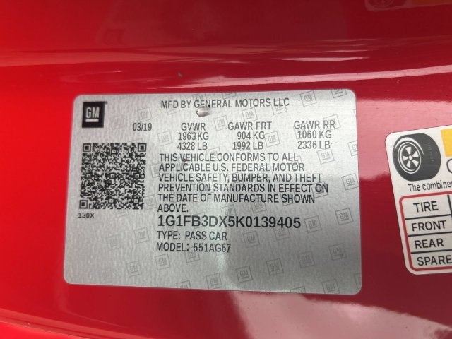 2019 Chevrolet Camaro 1LT