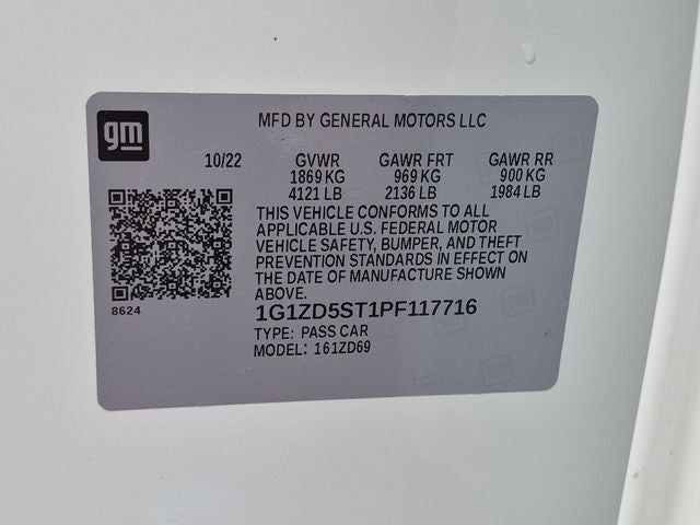 2023 Chevrolet Malibu LT 1LT