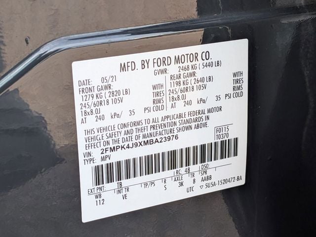 2021 Ford Edge SEL