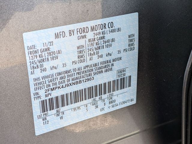 2022 Ford Edge SEL