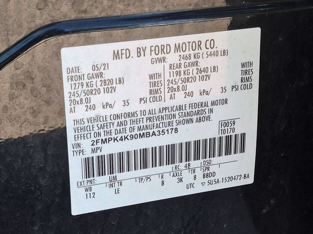 2021 Ford Edge Titanium