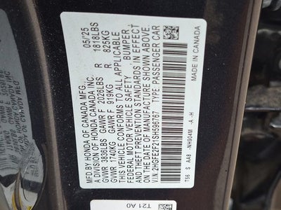 2025 Honda Civic LX