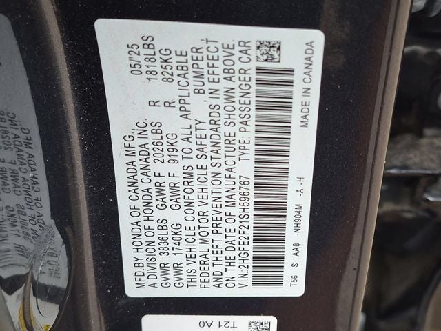 2025 Honda Civic LX