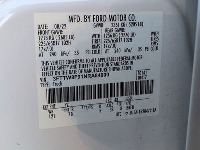 2022 Ford Maverick XLT