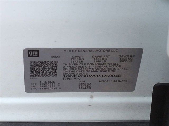 2023 Chevrolet Traverse LT Cloth