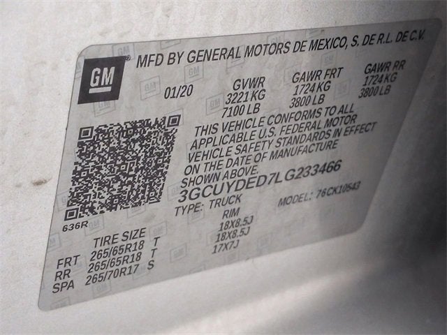 2020 Chevrolet Silverado 1500 LT