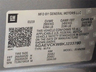 2019 Buick Enclave Avenir