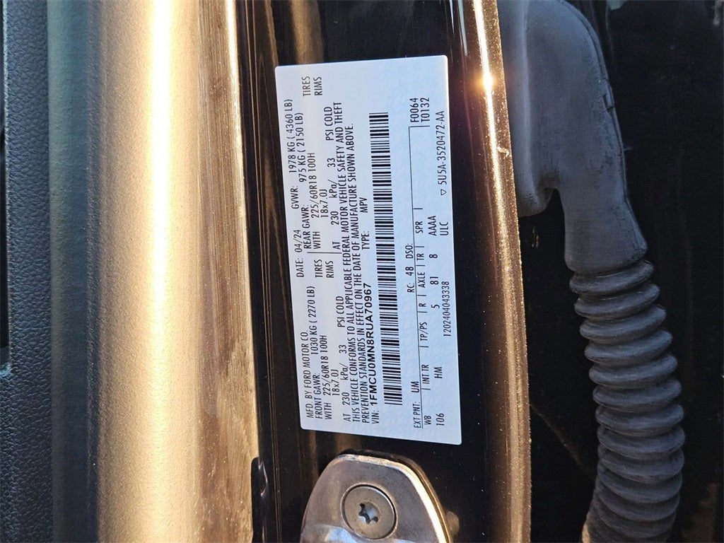 2024 Ford Escape ST-Line