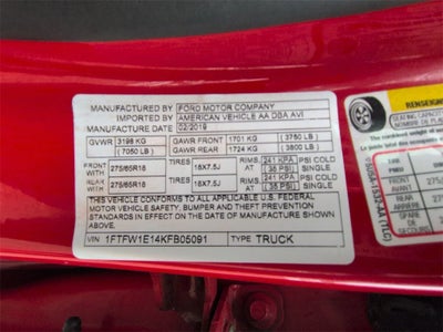 2019 Ford F-150 King Ranch