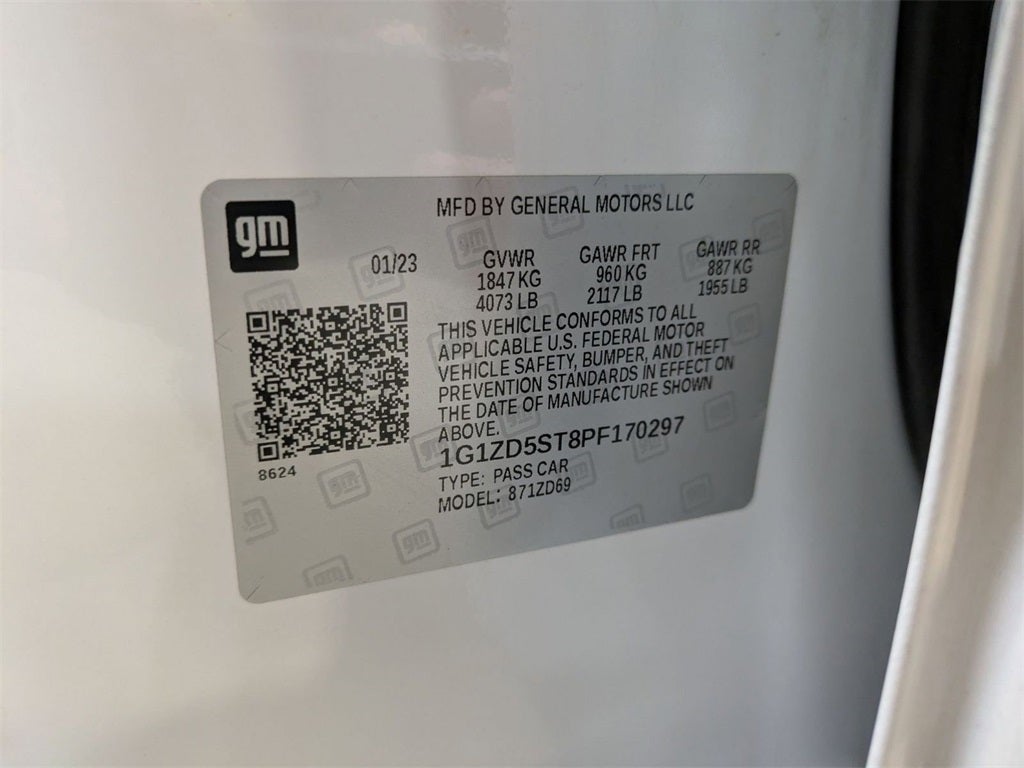 2023 Chevrolet Malibu LT 1LT