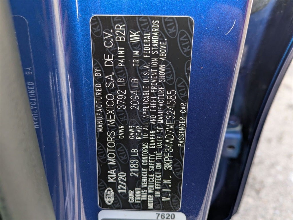 2021 Kia Forte GT-Line