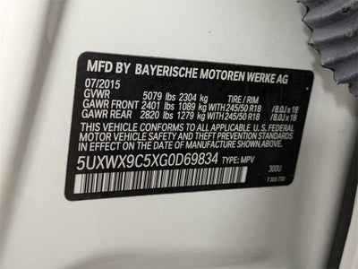 2016 BMW X3 xDrive28i