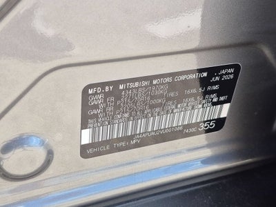 2027 Mitsubishi Outlander Sport 2.0 S