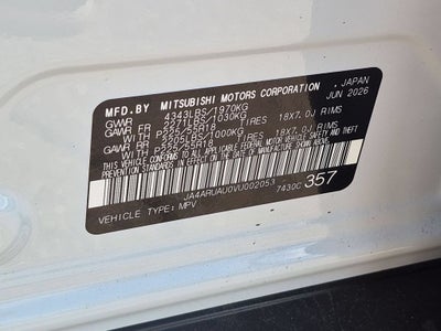 2027 Mitsubishi Outlander Sport 2.0 ES