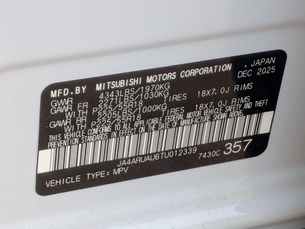 2026 Mitsubishi Outlander Sport 2.0 Trail Edition