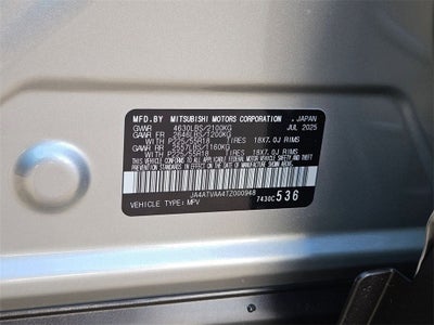 2026 Mitsubishi Eclipse Cross LE