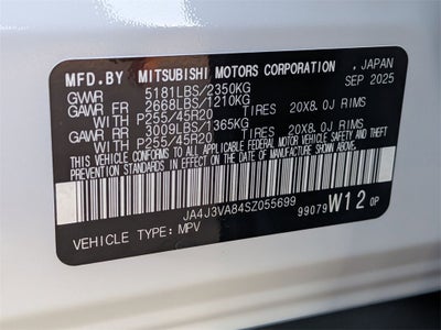 2025 Mitsubishi Outlander SE