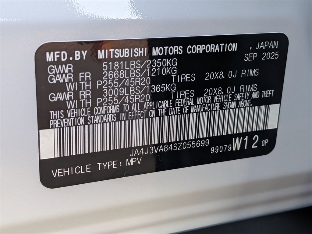 2025 Mitsubishi Outlander SE