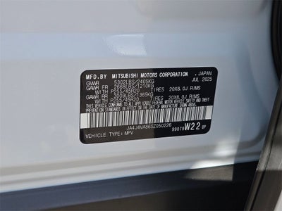 2025 Mitsubishi Outlander SE