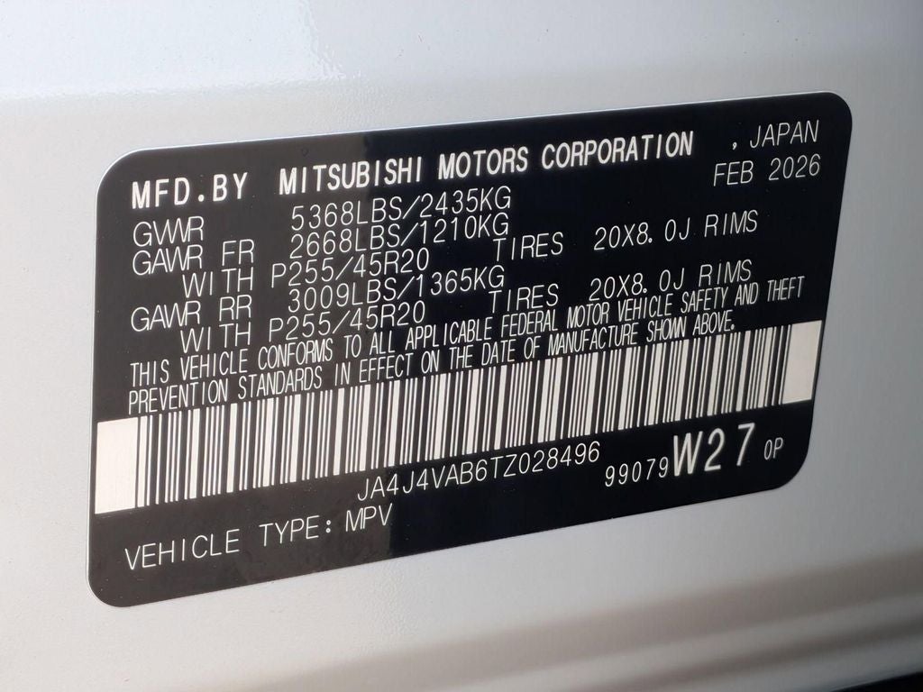 2026 Mitsubishi Outlander LE