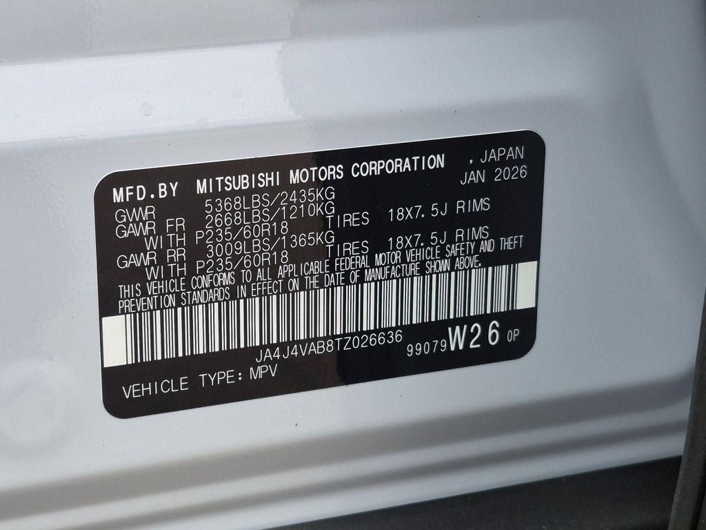 2026 Mitsubishi Outlander Trail Edition