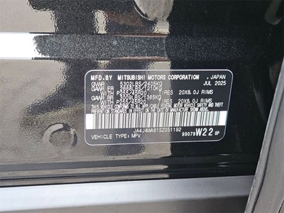 2025 Mitsubishi Outlander SEL