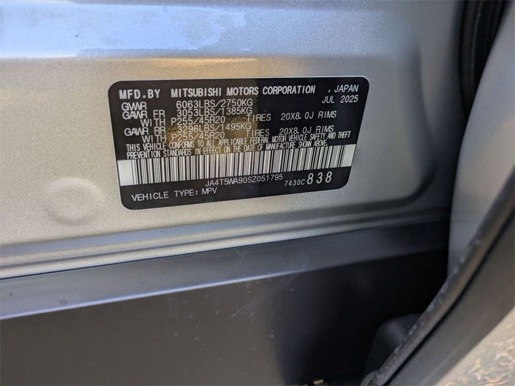 2025 Mitsubishi Outlander PHEV SEL Black Edition