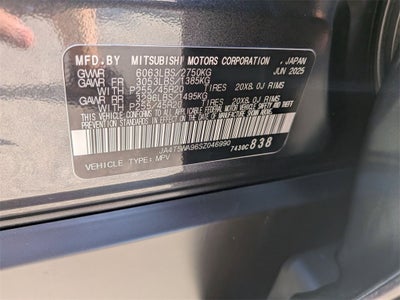 2025 Mitsubishi Outlander PHEV SEL