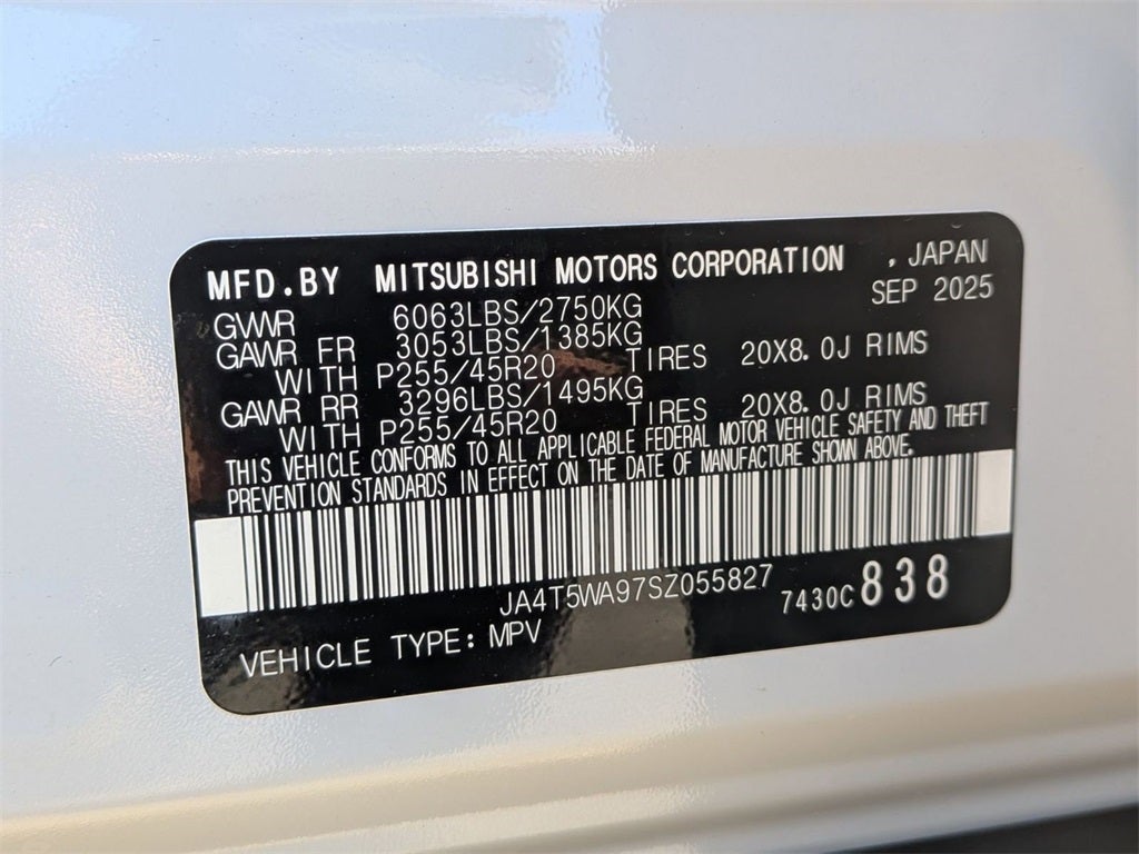 2025 Mitsubishi Outlander PHEV SEL Black Edition