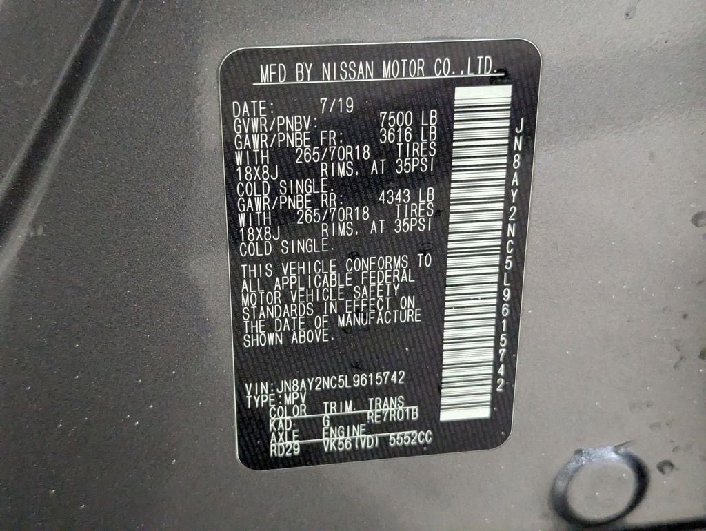 2020 Nissan Armada SV