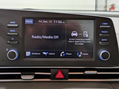 2025 Hyundai Elantra Hybrid Blue