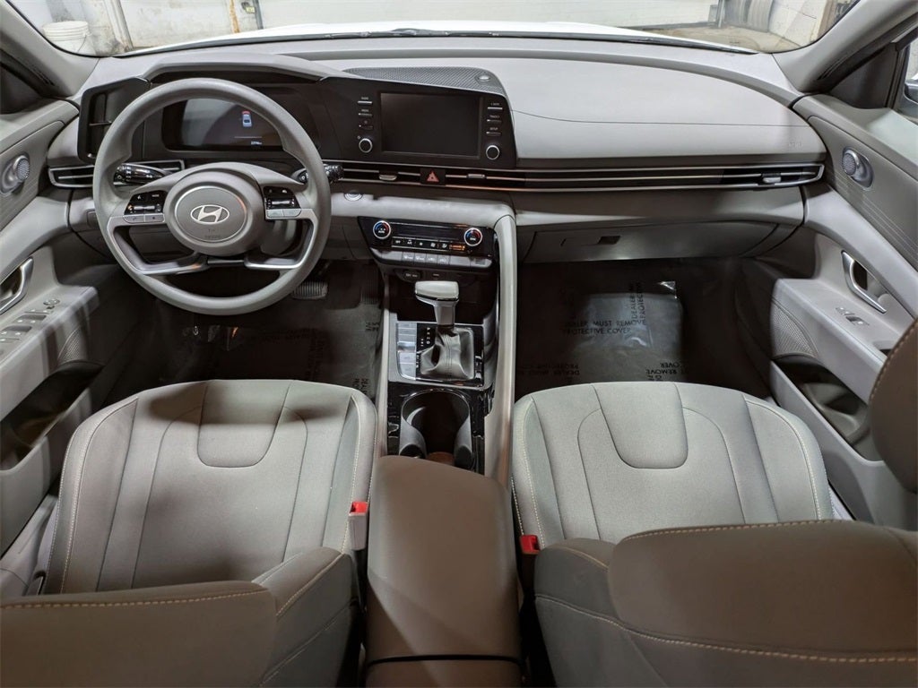 2025 Hyundai Elantra Hybrid Blue