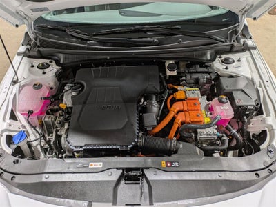 2025 Hyundai Elantra Hybrid Blue