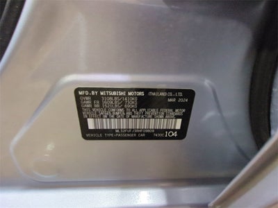 2024 Mitsubishi Mirage G4 ES