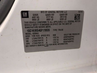 2016 Chevrolet Silverado 2500HD LT