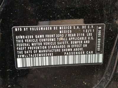 2012 Volkswagen Jetta TDI 2.0