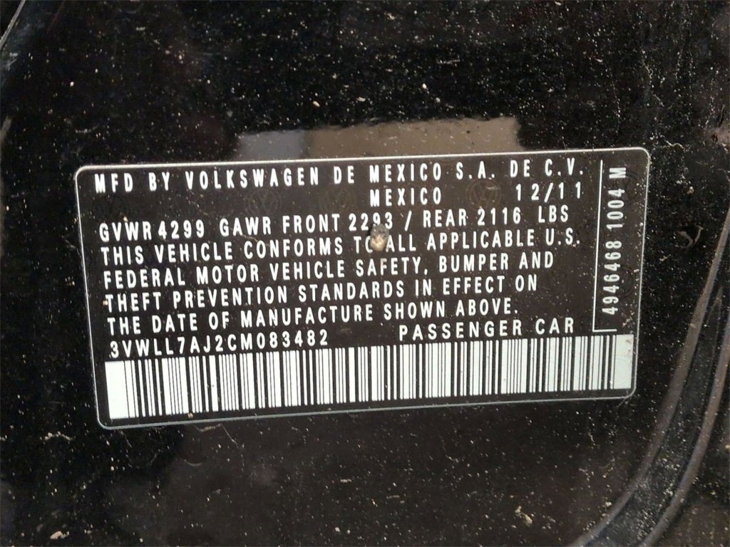 2012 Volkswagen Jetta TDI 2.0