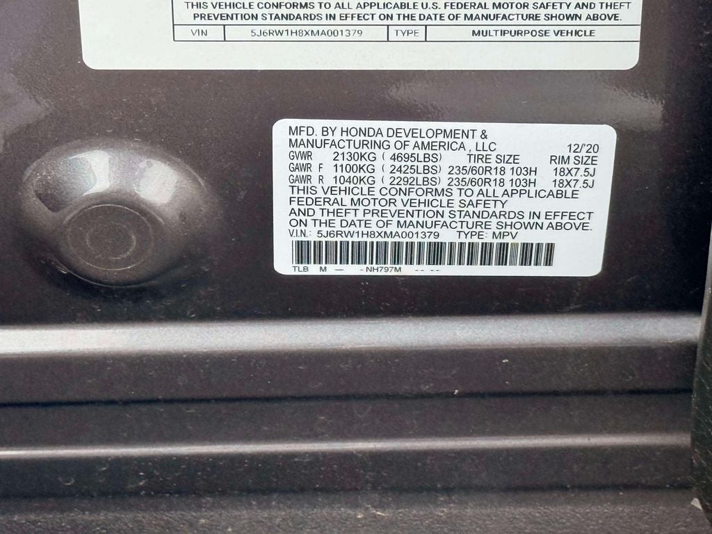 2021 Honda CR-V EX-L