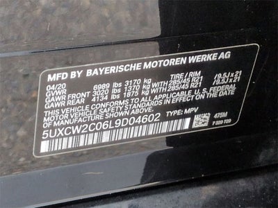 2020 BMW X7 xDrive40i