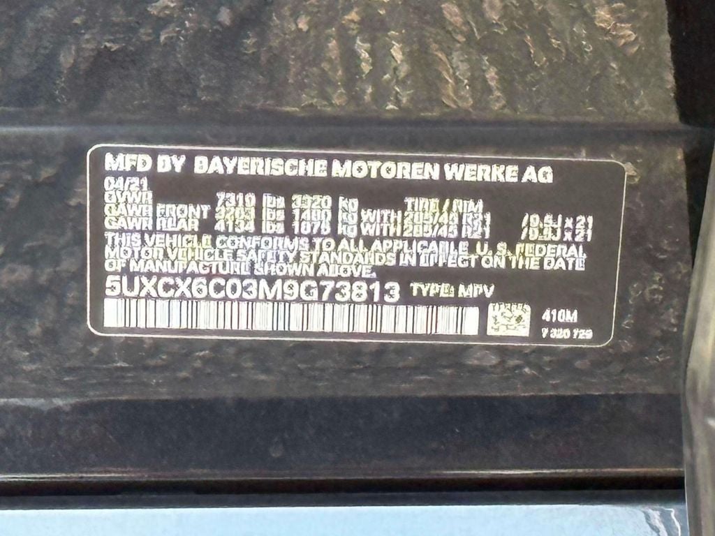 2021 BMW X7 M50i